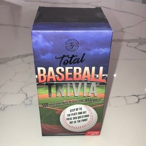 Baseball Trivia Game (new)